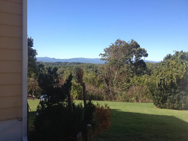 Looking North West towards the Blue Ridge Mts