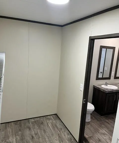 Large walk in master bedroom closet