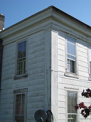 Front corner of home