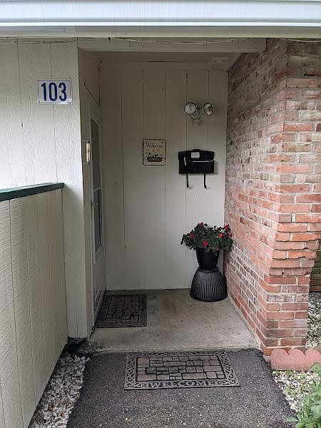 Walkway and entrance
