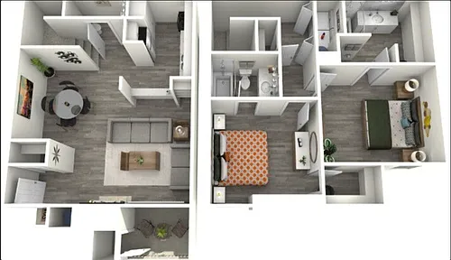 Floor plan B2