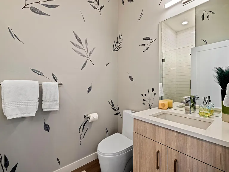 3rd Full Bathroom located off the Kitchen