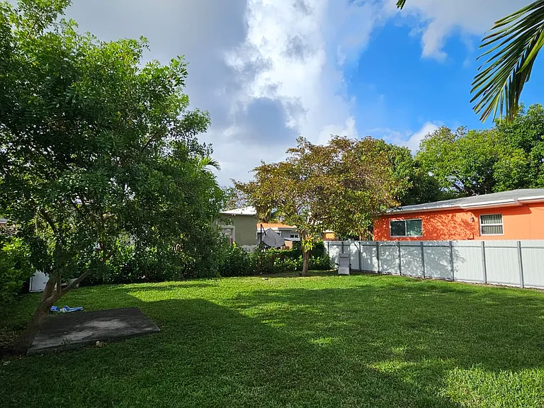 backyard view one