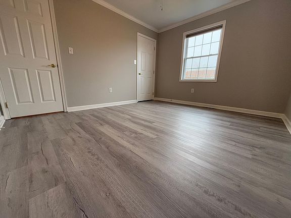 Spacious master bedroom with closet space