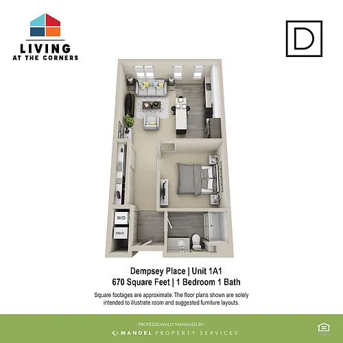 Floor plan 1A1
