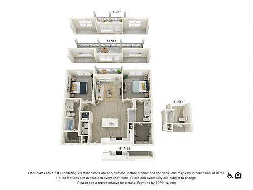 Floor plan B1-2