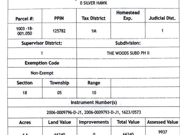 LOT 13 Silver Hawk Lot 13, Saucier, MS 39574