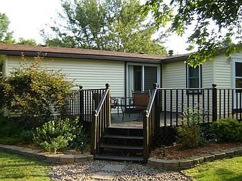 This large deck will be enjoyed by family and friends.  Large enough for the grill, a table and chairs.