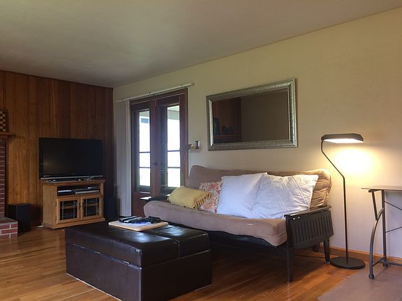 living room & patio door