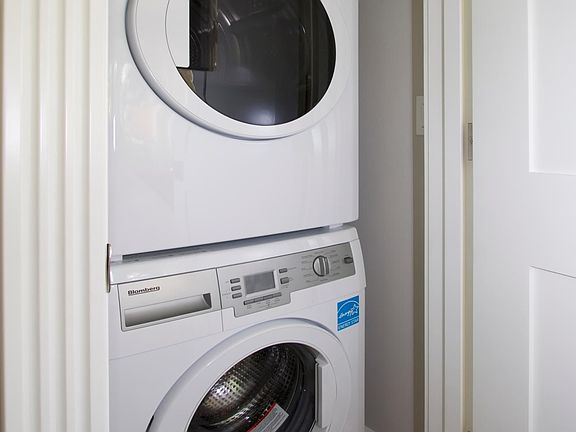 Full Sized Washer Dryer in Unit