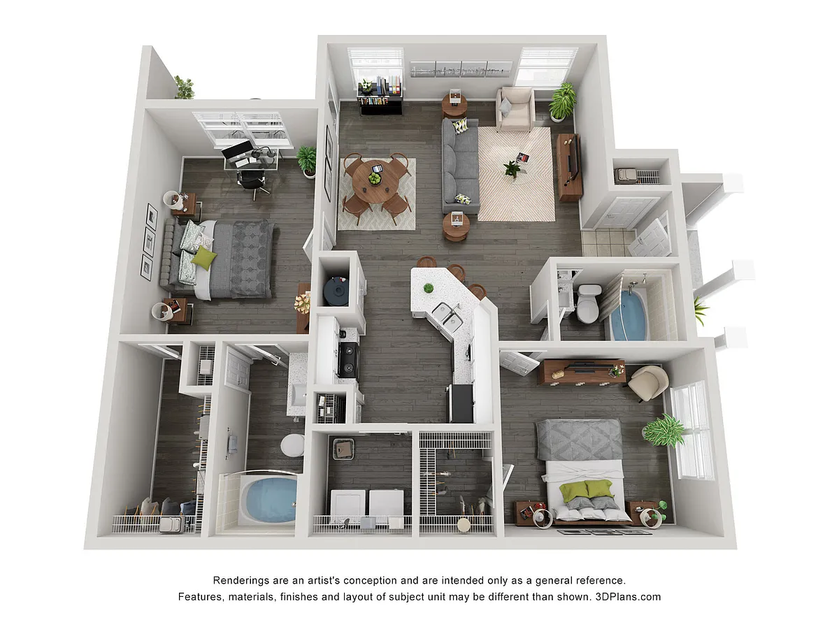 Floor plan B1 Upper