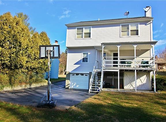 View from the rear of the house.