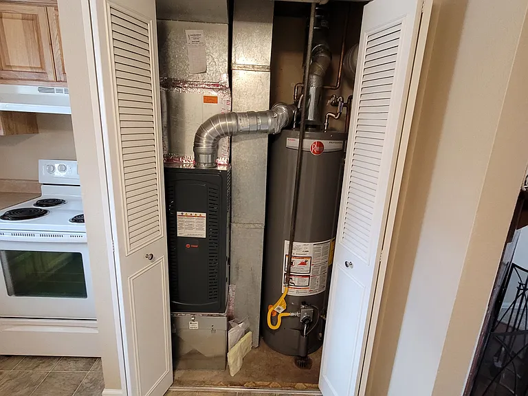 New furnace & water heater