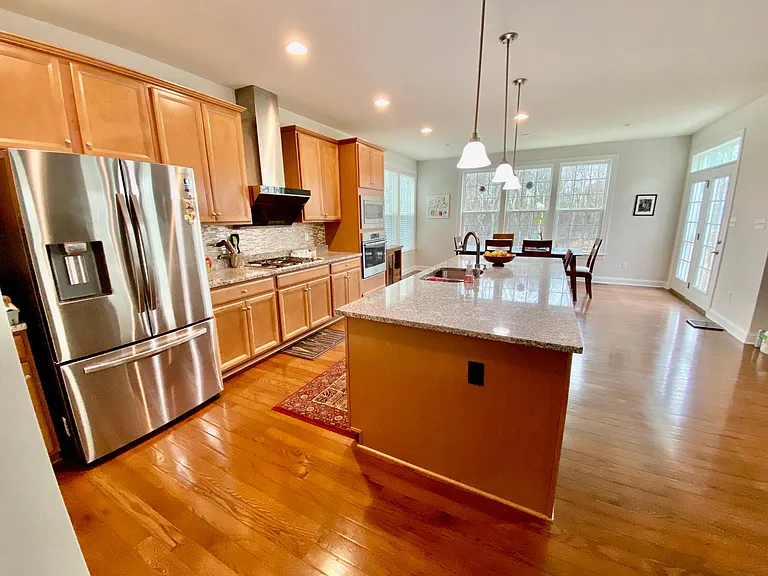 Kitchen and morning room