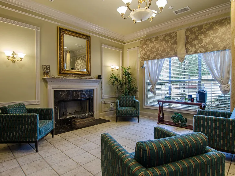 Get comfy in the beautiful clubhouse