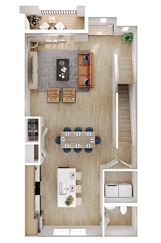 Floor plan Ascent 3 x 3.5 A