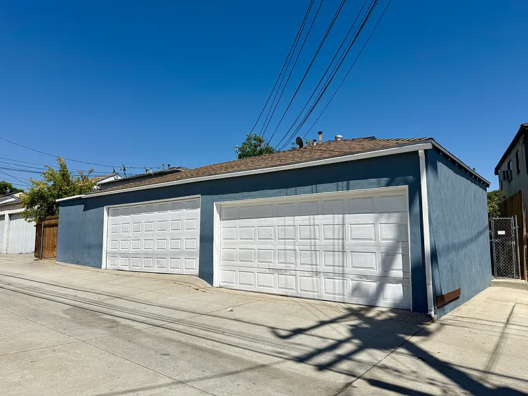 Garage from alley