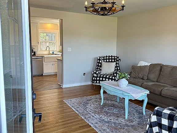 Hardwood floors throughout