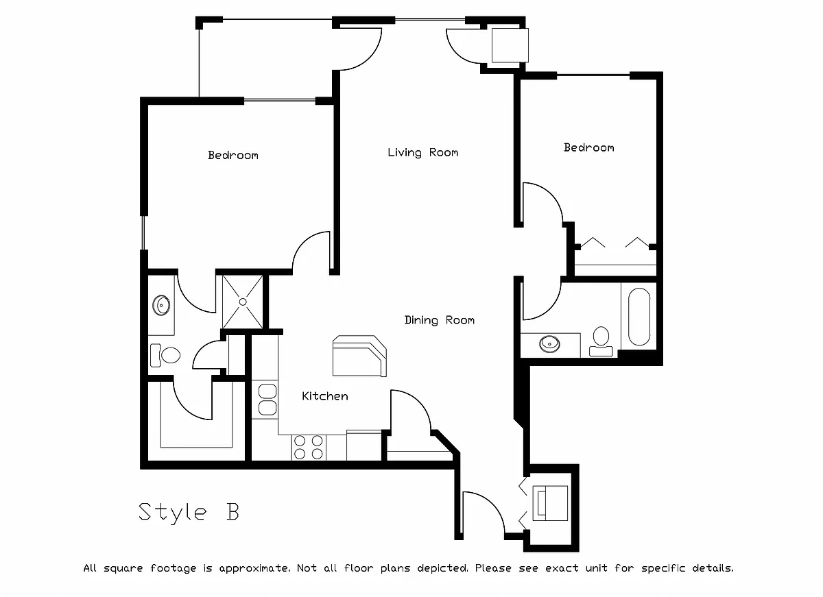 Floor plan B
