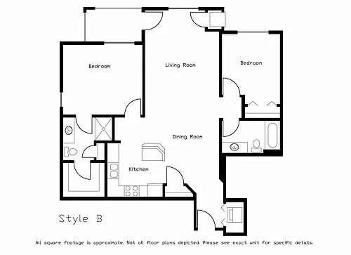 Floor plan B
