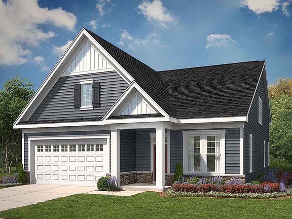 Elevation 2 of the Picasso II a home design offered by Brookfield Residential at Two Rivers