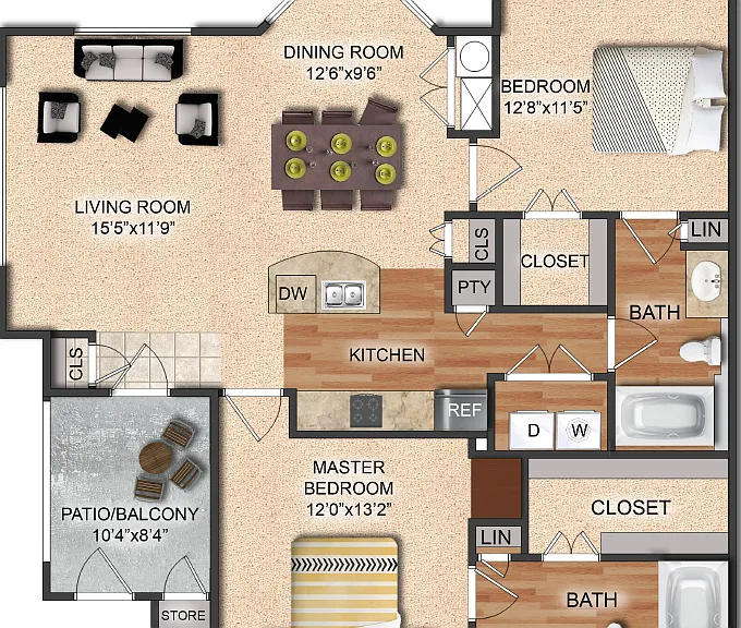 Hunter's Cove Apartments — Photo 37