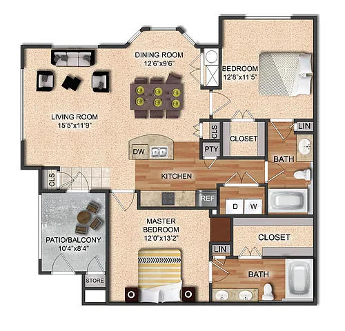Floor plan B2