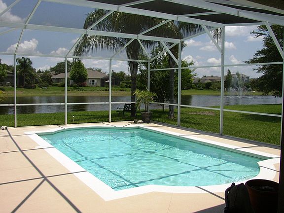 Solar Heated Screened Pool