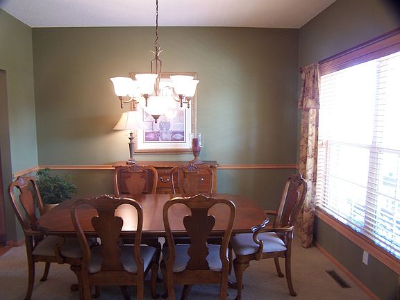 Formal Dining is one of the eatings areas. Brkfst nook in Kitchen.