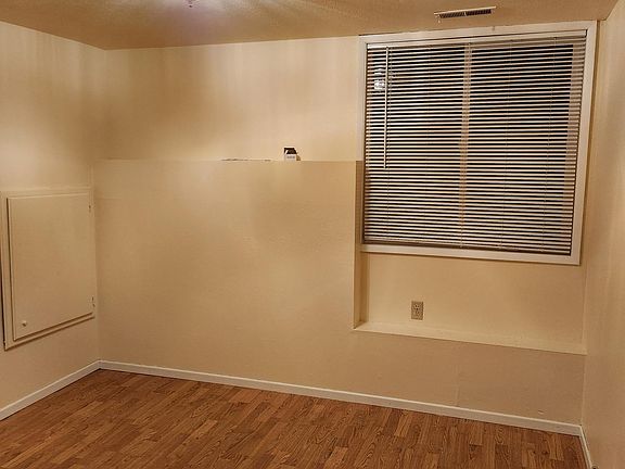 Bedroom with full closet.