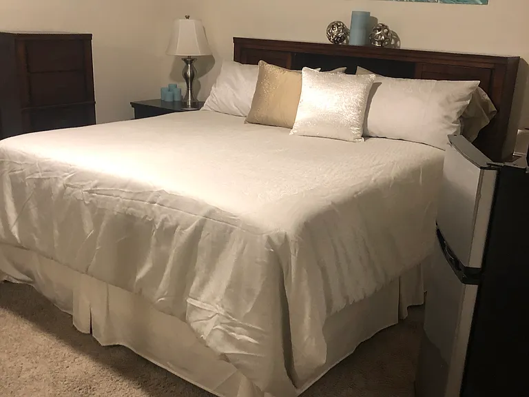 Master bedroom king bed