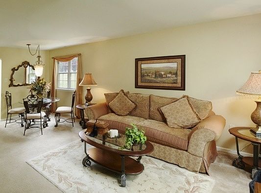 open floor plan living