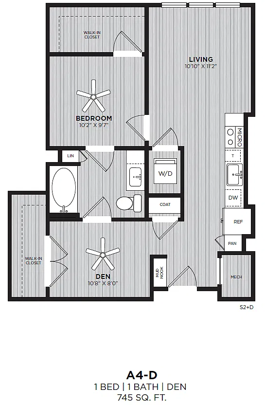 Floor plan A4-D