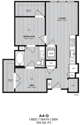 Floor plan A4-D