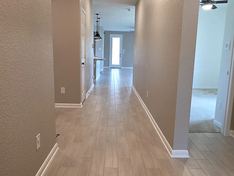 Inviting entryway with a practical, easy-flow layout