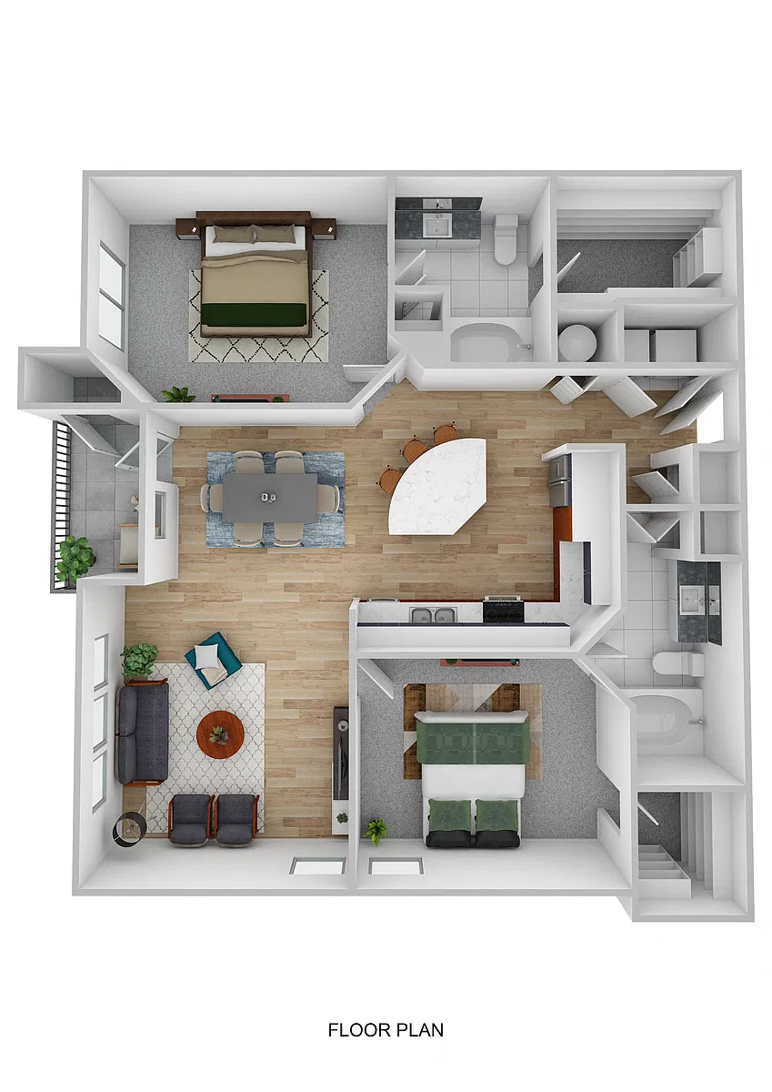 Floor plan B4
