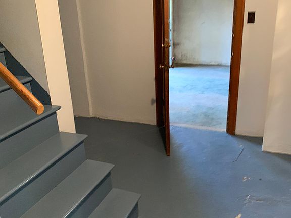 Garage entry to basement