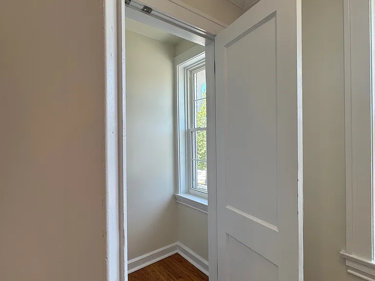 Walking closet with a view