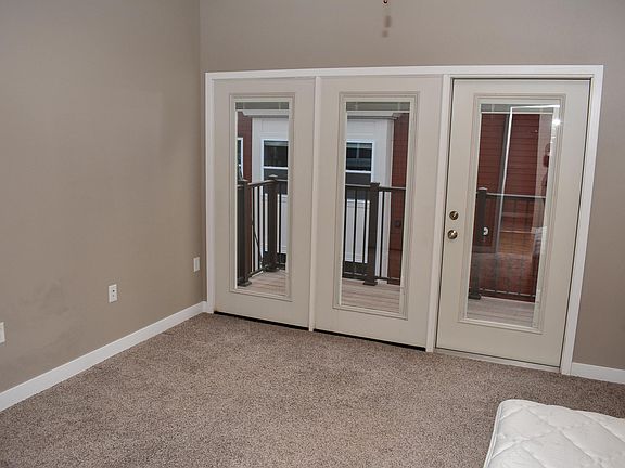 Bedroom with balcony