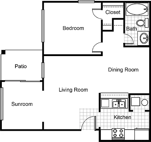 Floor plan The Maple