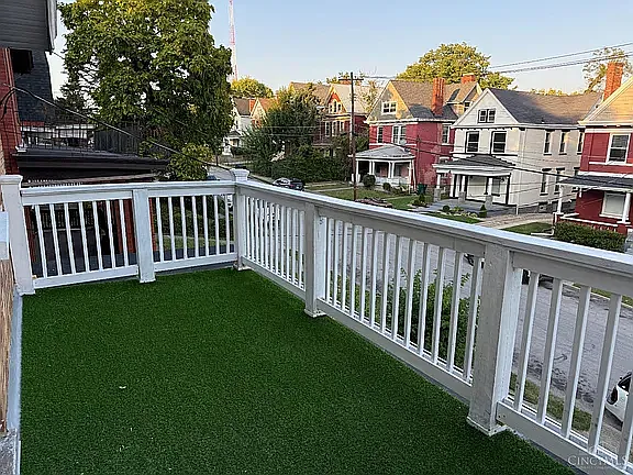 17' x 7' Balcony