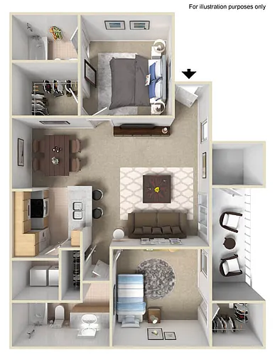 Floor plan The Warley
