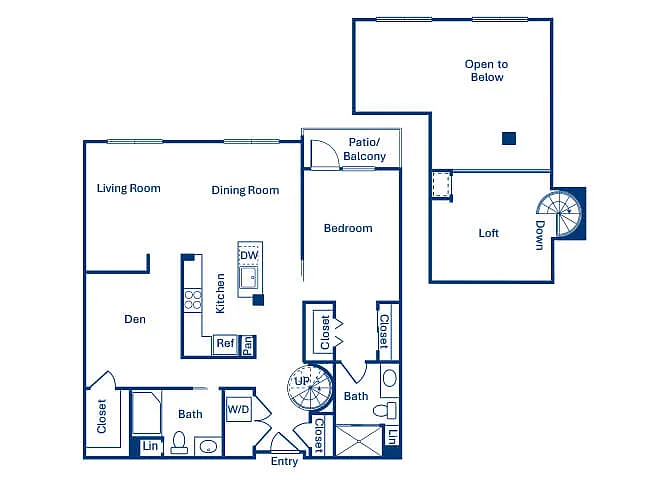 Floor plan A13LD