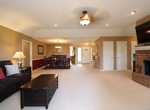 Living Room and Formal Dining Room from Patio