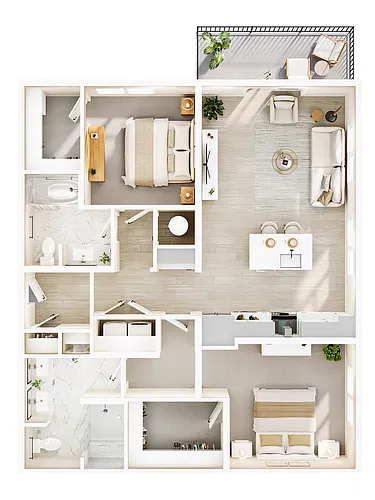 Floor plan B2