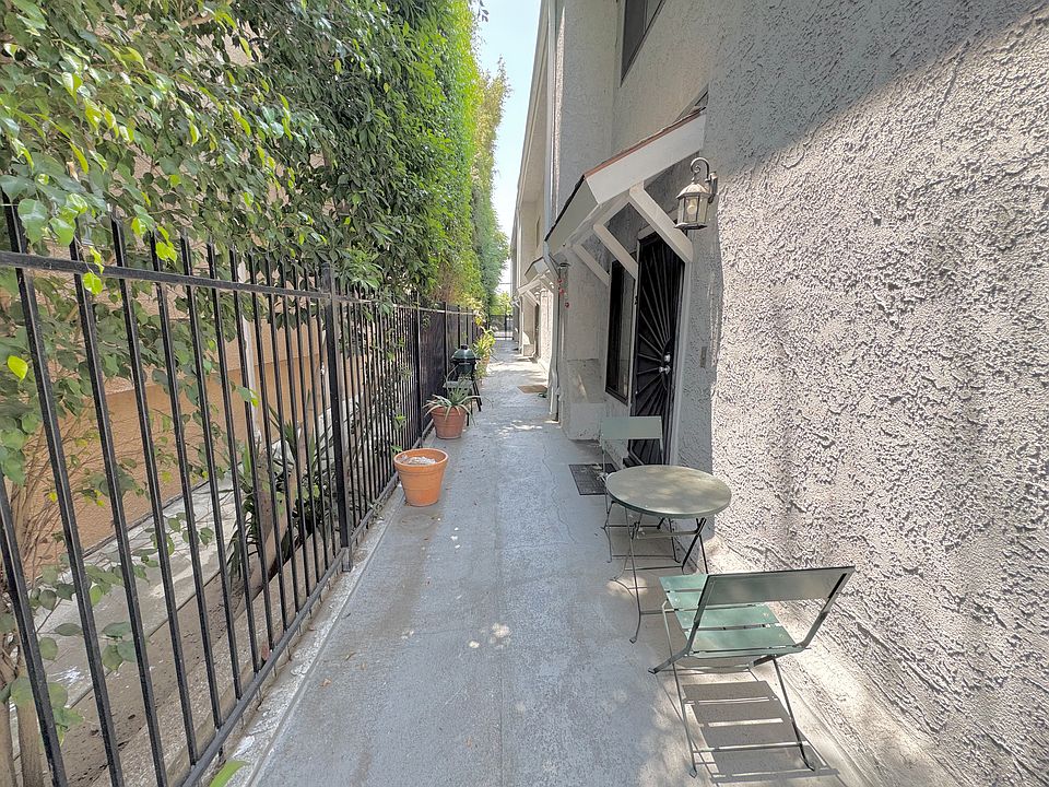 Townhouse complex entrance