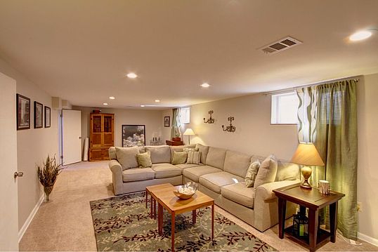 Huge furnished basement