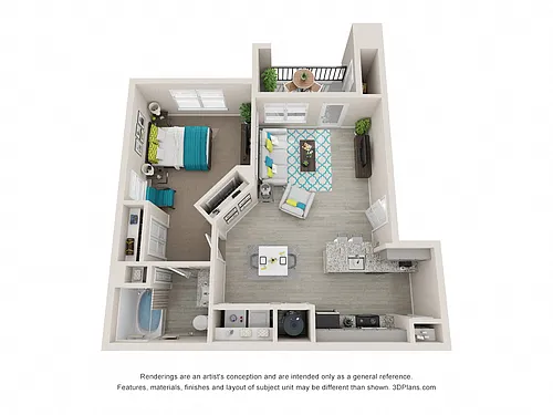 Floor plan The Aqua