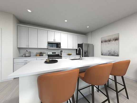 Kitchen in the Cyrus floorplan