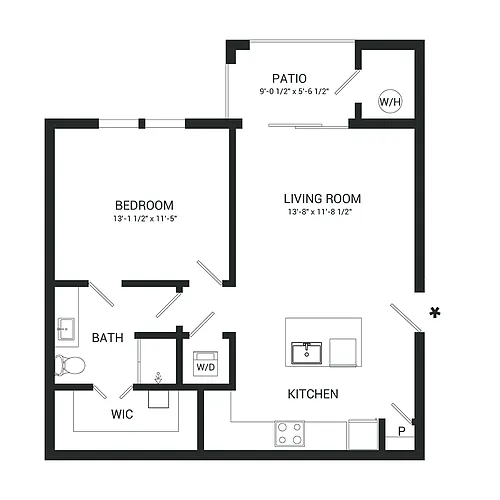 Floor plan Fawn